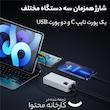 پاوربانک باسئوس مدل PPAD040001 ظرفیت 10000 میلی‌آمپر ساعت