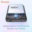 پاوربانک مک دود مدل MC-3951 15W ظرفیت 5000 میلی آمپر ساعت
