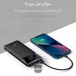 پاوربانک بیسوس مدل PPMDL-I01 ظرفیت 10000میلی آمپر ساعت