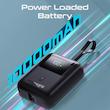 پاوربانک پرومیت مدل POWERPOD-10.BLK ظرفیت ۱۰۰۰۰ میلی‌آمپرساعت 
