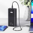 پاوربانک یوسمز مدل CD185 ظرفیت 30000 میلی آمپر ساعت به همراه کابل USB-C