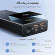 پاوربانک 30 وات بیسوس مدل PPXJ3030 ظرفیت 30000 میلی‌آمپرساعت