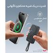 پاوربانک بیسوس مدل magnetic mini 30W ظرفیت 10000 میلی آمپر ساعت