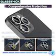 محافظ لنز دوربین گلستیک مدل Ring Metal Diamond مناسب برای گوشی موبایل اپل Iphone 14 Pro / 14 Pro max