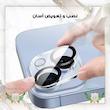 محافظ لنز دوربین شیشه‌ای تراستکتور مدل 3DTR مناسب برای گوشی موبایل اپل iPhone 17