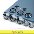 محافظ لنز دوربین ام‌گلس مدل Ring Metal مناسب برای گوشی موبایل سامسونگ Galaxy S23 Ultra
