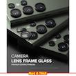 محافظ لنز دوربین هارد اند تیک مدل Ring Metal مناسب برای گوشی موبایل سامسونگ Galaxy S22 Ultra