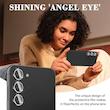 محافظ لنز دوربین مسیر مدل Diamond Lens مناسب برای گوشی موبایل سامسونگ Galaxy A25 5G