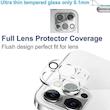 محافظ لنز دوربین مدل FULL GLASS مناسب برای گوشی موبایل اپل iPhone 11 Pro/11 pro Max  بسته چهار عددی