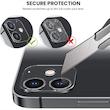 محافظ لنز دوربین مدل FULL GLASS مناسب برای گوشی موبایل اپل iPhone 11 Pro/11 pro Max  بسته چهار عددی