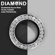 محافظ لنز دوربین شیشه ای راینو مدل Diamond Ring مناسب برای گوشی موبایل شیائومی Redmi Note 14 Pro 5G