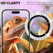 محافظ لنز دوربین فلزی مسیر مدل Diamond Ring مناسب برای گوشی موبایل اپل iPhone 17