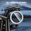 محافظ لنز دوربین فلزی مسیر مدل Diamond Ring مناسب برای گوشی موبایل اپل iPhone 17