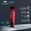 ماشین اصلاح موی سر و صورت جی دبلیو مدل GW-9979، اصلاح به صورت صفر زن، خط زن، منبع انرژی باتری، تکنولوژی اصلاح به صورت تریمر، مدت زمان شارژ 120 دقیقه و مدت زمان استفاده پس از شارژ 120 دقیقه، به همراه کابل شارژ، برس تمیزکننده، روغن، 4 عدد شانه، عملکرد توربو