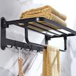رخت آویز حمام مدل تاشو استیل کد 8904
