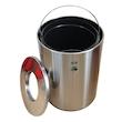 سطل زباله آکا الکتریک مدل استوانه ای کد YP-OSTVANEI-20L