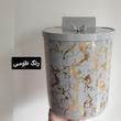 سطل زباله کابینتی مدل ماربل