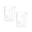 بشر آزمایشگاه مدل beaker ظرفیت 400 میلی لیتر بسته 2 عددی