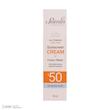 کرم ضد آفتاب بی‌رنگ دست و صورت ثمین SPF 50 مدل Fusion Water ‌محافظ UVA ، UVB مناسب برای انواع پوست حجم 50 میلی لیتر