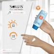 ژل ضدآفتاب بی‌رنگ آردن سولاریس SPF50 مدل Clear Newgen، مناسب پوست‌های چرب، حجم 100 میلی‌لیتر