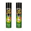 اسپری حشره کش تارومار سری flying insect killer حجم 400 میلی لیتر مجموعه 2 عددی
