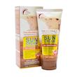 کرم ضد آفتاب بدون رنگ وکالی SPF 70 مدل Kp125 ‌‌مناسب برای انواع پوست  حجم 130 میلی لیتر