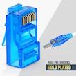سوکت شبکه Cat6 مدل BRJ45 بسته 10 عددی