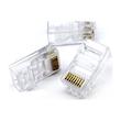 سوکت شبکه امپ مدل Cat6 بسته 100 عددی