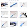 سوکت شبکه CAT5E مدل OPEN END بسته 25عددی