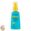 فلوئید ضد آفتاب رنگی لایت رز صورت سینره SPF 50 مدل AQUA ‌محافظ UVA ،UVB و ++++PA مناسب برای انواع پوست حجم 50 میلی‌لیتر