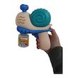 حباب ساز مدل تفنگی مخزن دار شارژی طرح حلزونی کد SNAIL GUN 123