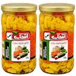 ترشی مخلوط درشت انتخاب - 640 گرم بسته 2 عددی