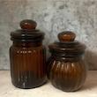 ست جای ادویه 2 تکه طرح مای شیشه ای