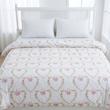 روکش لحاف پنبه انگلیش هوم مدل Rose Heart دو نفره سایز 220x200 سانتی‌متر