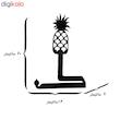 پایه رول دستمال کاغذی طرح آناناس کد KMJ27