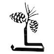 پایه رول دستمال کاغذی طرح بلوط کد KMJ1