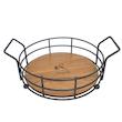 ظرف میوه‌خوری با کف چوب، کد 5172
