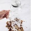 ظرف روغن مدل درب استیل واشردار ظرفیت 800 میلی لیتر