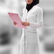 روپوش پزشکی زنانه خضرا مدل صبا کد 32600
