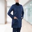 ست روپوش و شلوار اتاق عمل زنانه خضرا مدل اسکراب کد 38031