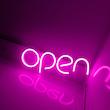 تابلو نئون فلکسی طرح Open مدل O1