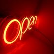 تابلو نئون فلکسی طرح Open مدل O1