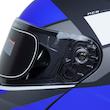 کلاه کاسکت فک متحرک فلش مدل 935sv white/blue