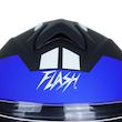 کلاه کاسکت فک متحرک فلش مدل 935sv white/blue