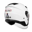 کلاه کاسکت سه‌چهارم بدون فک ردلاین مدل BRIGHT WHITE 956 