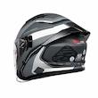 کلاه کاسکت سه چهارم بدون فک ردلاین مدل MATT BLACK / Grey Galaxy 966