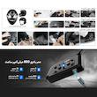 هدست کلاه کاسکت ایجاس مدل V6PRO