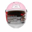 کلاه کاسکت ردلاین مدل 910 BRIGHT PINK / RABBIT