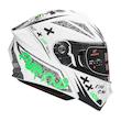 کلاه کاسکت فک متحرک فلش مدل 935sv neon-yellowgreen-white