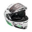 کلاه کاسکت فک متحرک فلش مدل 935sv neon-yellowgreen-white